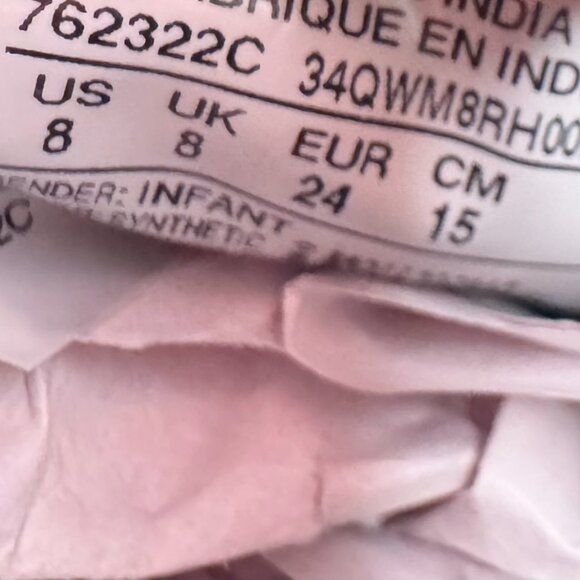 Converse All Star Girl Patent Leather Sneakers Black‎ Child Kid Size 8 - Picture 8 of 9